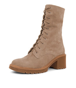 Zack Choc Suede Lace Up Boots